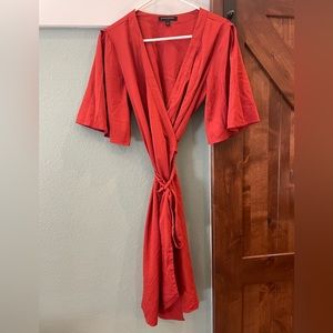 Banana Republic kimono sleeve wrap dress